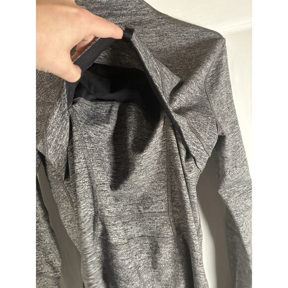 Lululemon DEFINE JACKET Size 10 LUON Heathered Gray W4557S Athletic Sculpting - Picture 4 of 8